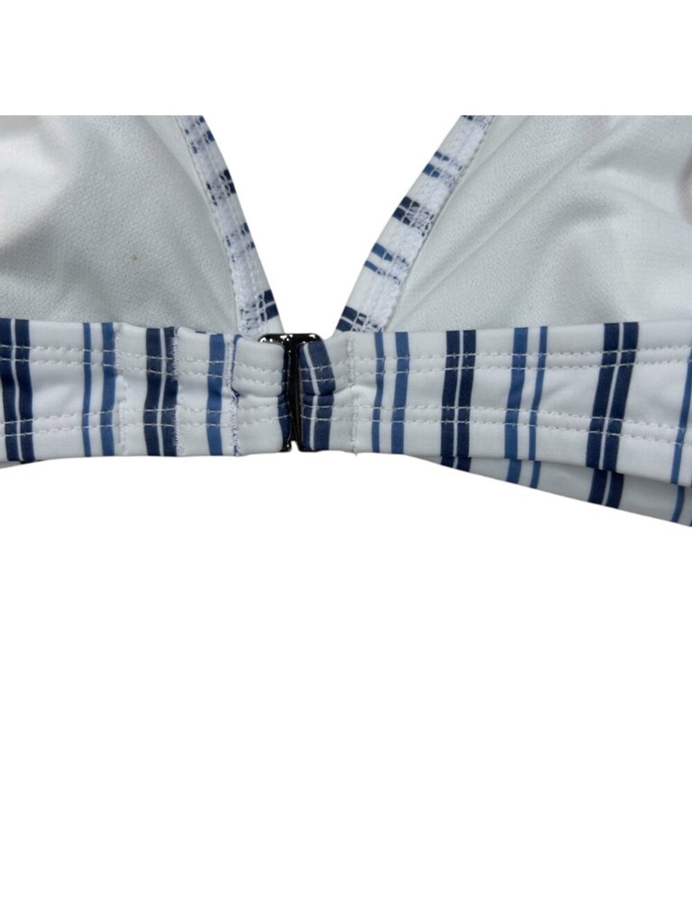 Cupshe Sailor Stripe XL Bikini Swimsuit Beach Holiday Coastal Resortwear - Picture 3 of 9